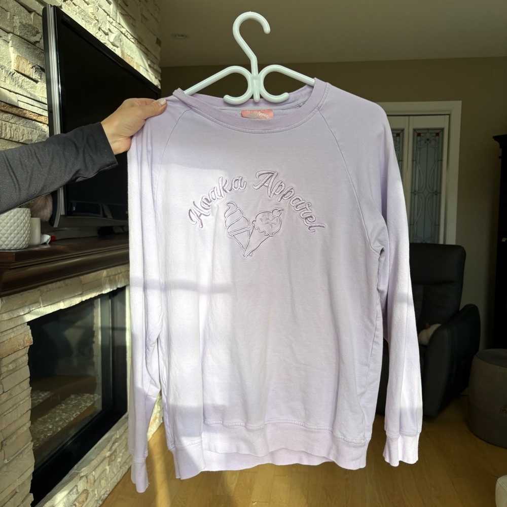 Lavender Hoaka Apparel Women's Sweater